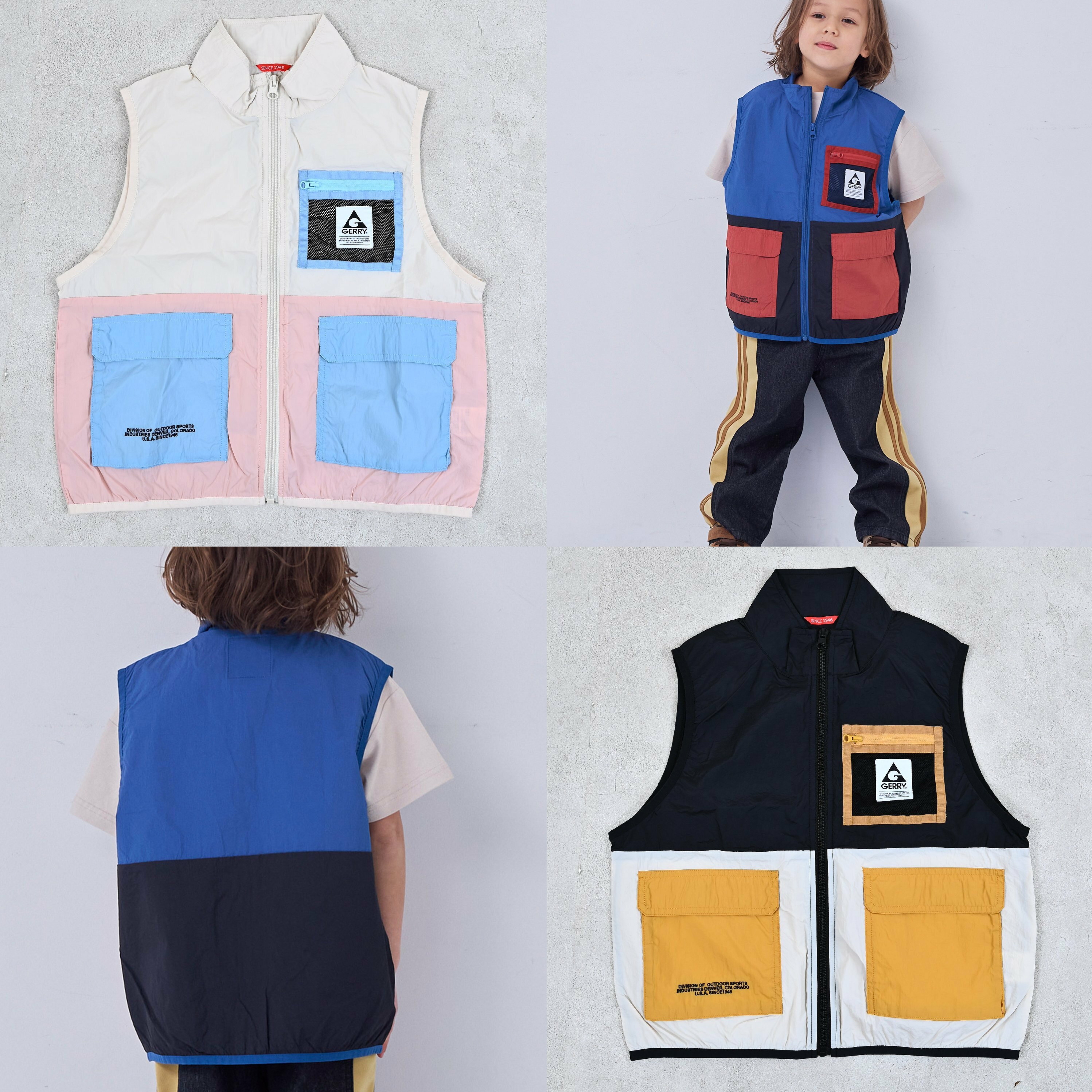 JP GERRY KIDS 背心外套