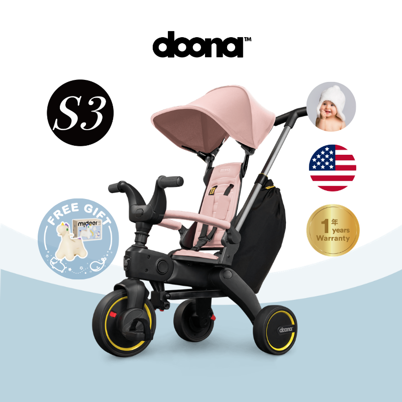 Doona - Liki Trike (S3, Blush Pink) | Jakewell