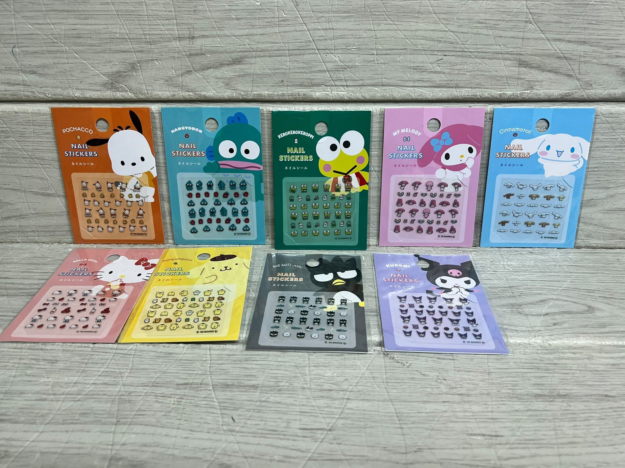Sanrio 貼紙 指甲貼
