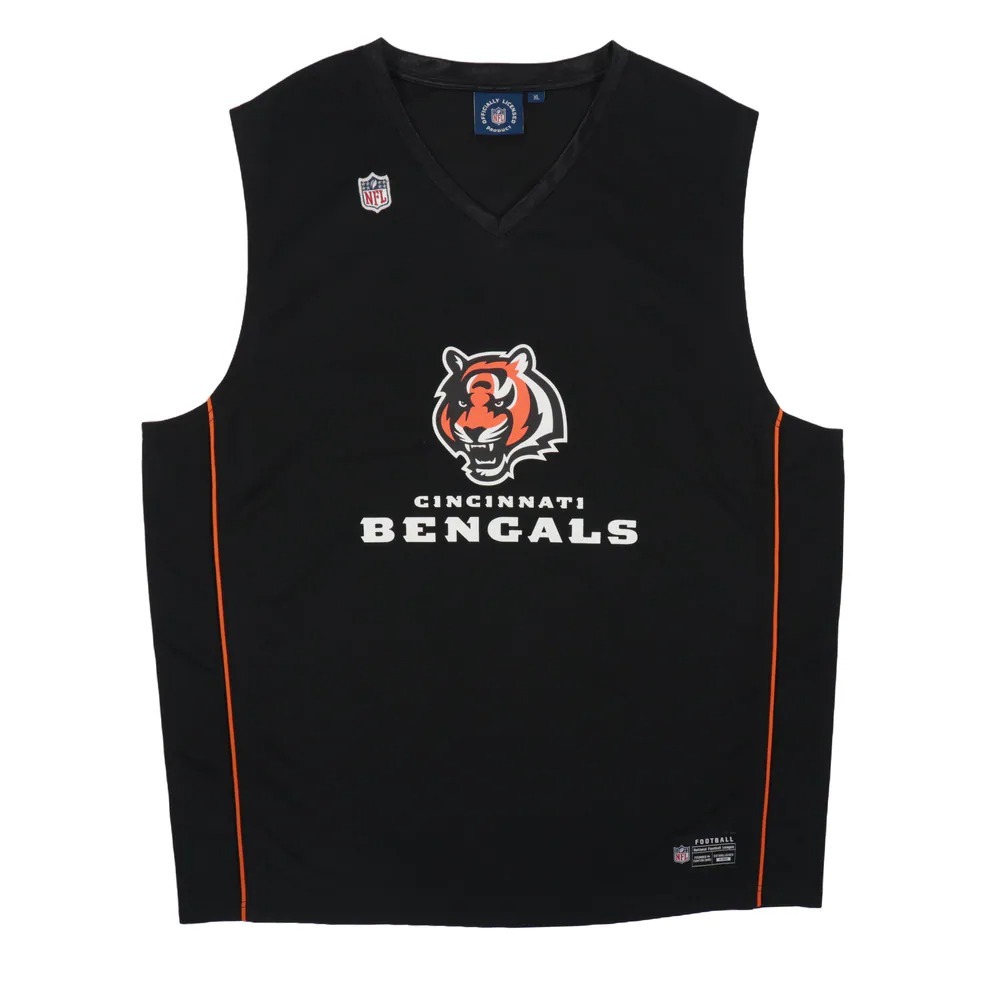 【NFL】中性拼接透氣背心｜輕量透氣・運動休閒｜黑色-25251481