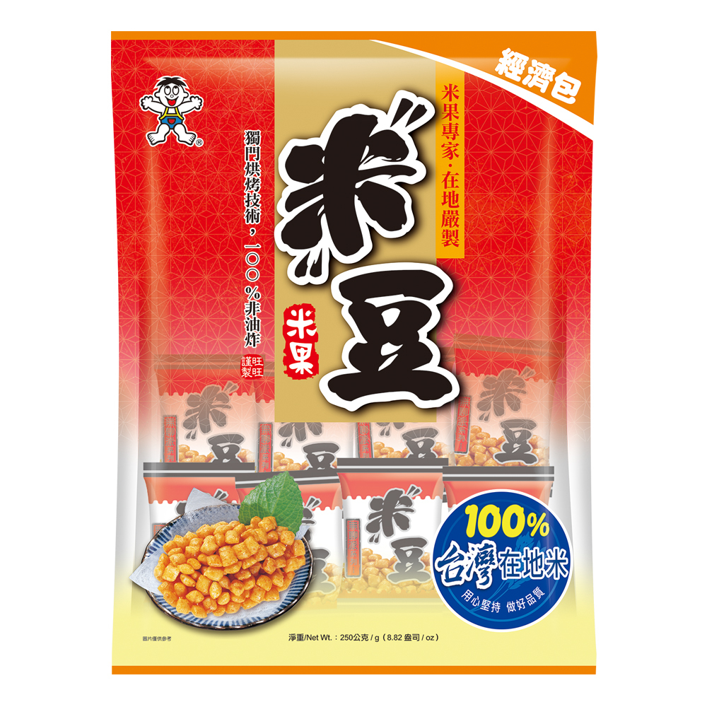 米豆米果經濟包 250g【素食】