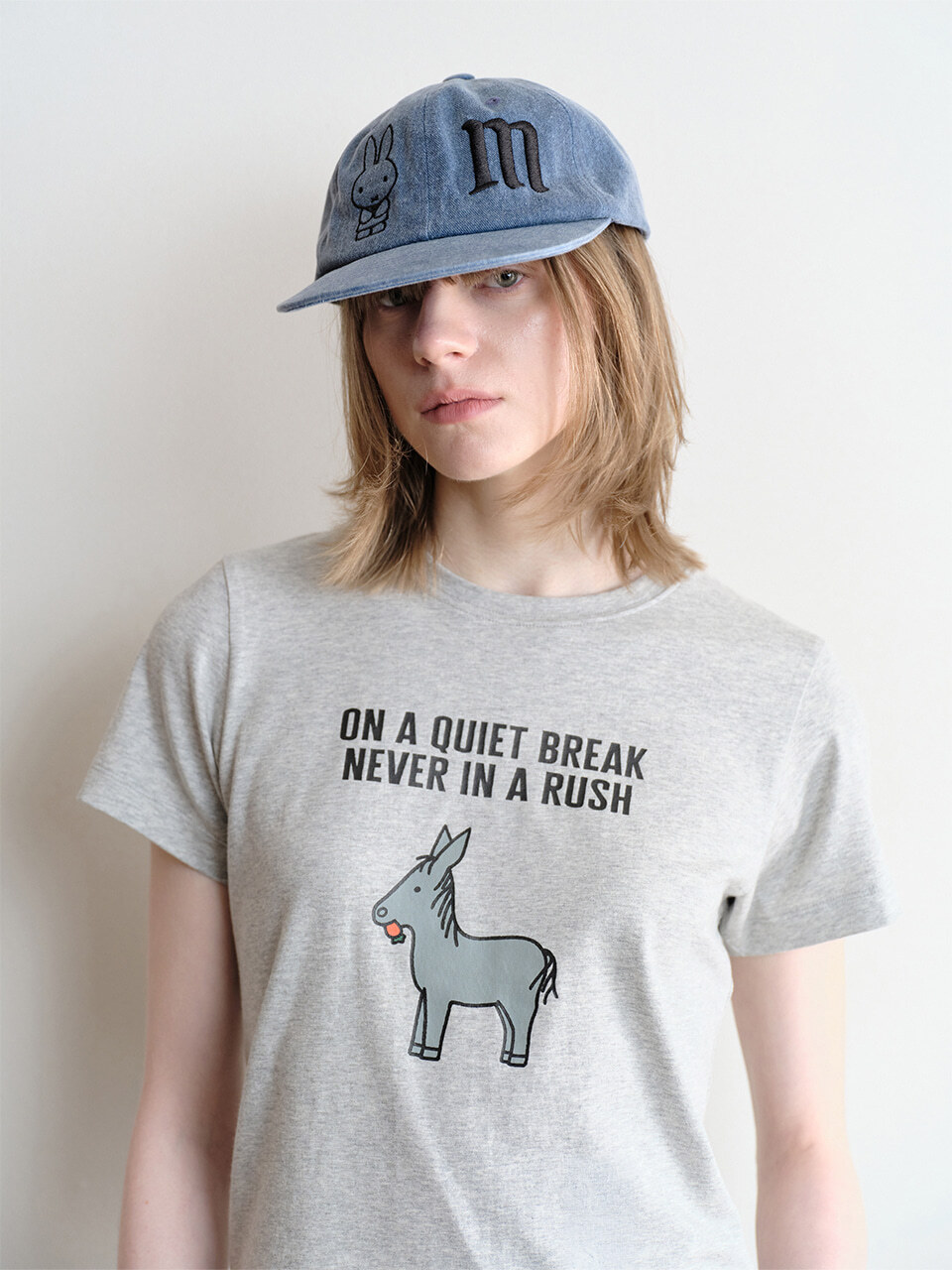 Millo Archive Miffy Signature Cap [Vintage Blue]