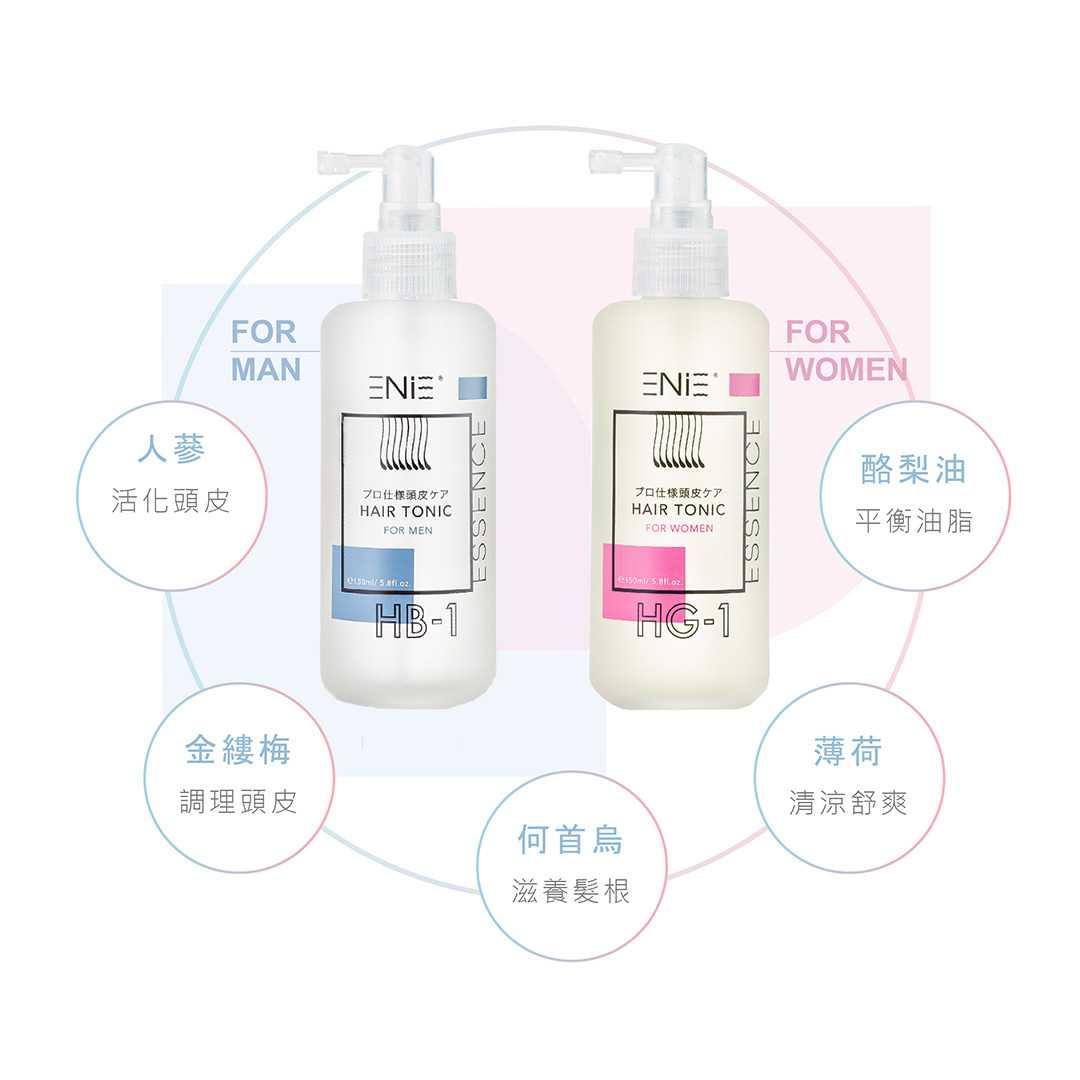 頭皮水成分何首烏人參