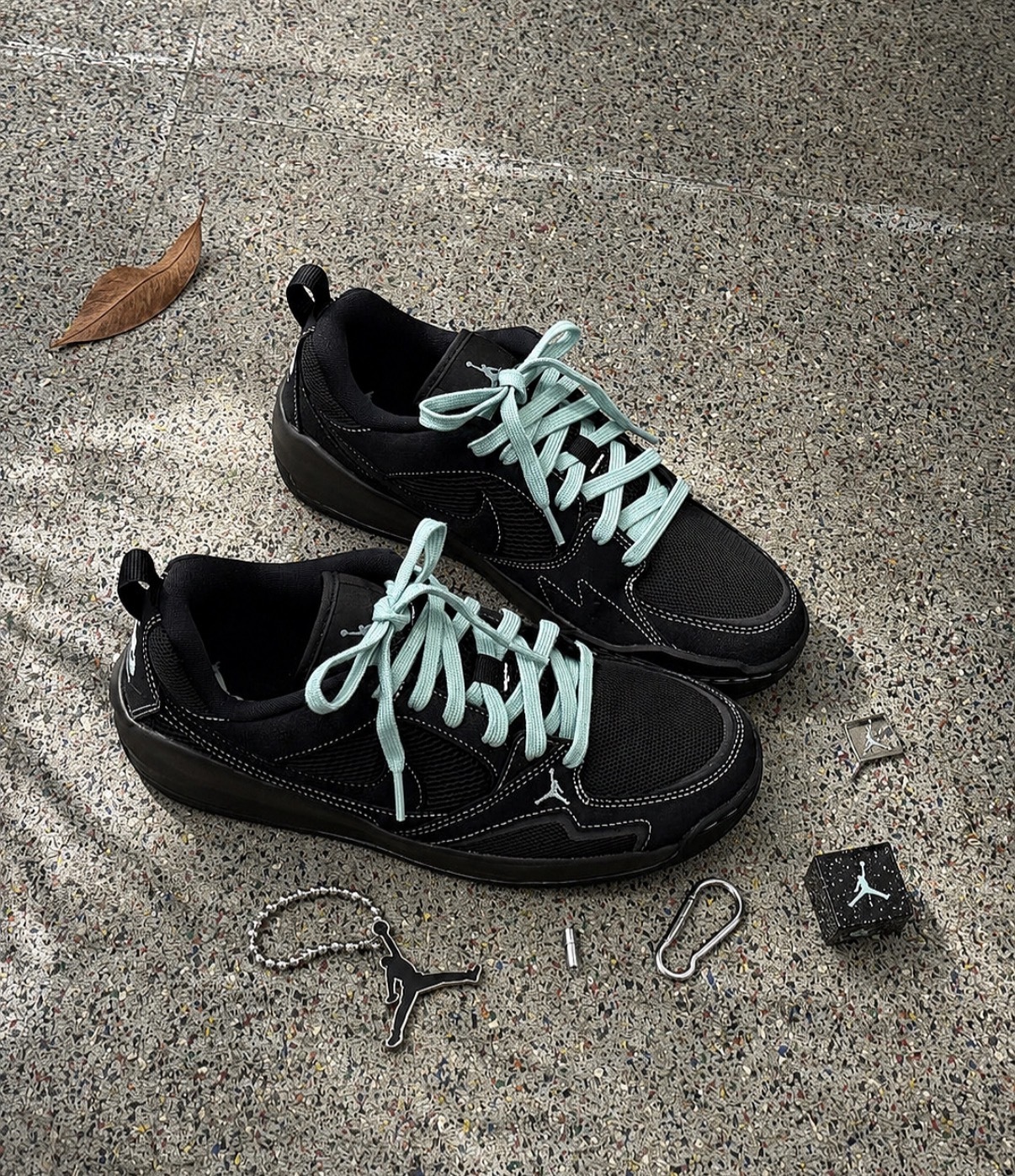 男鞋 NIKE JORDAN CMFT ERA 黑綠 透氣 緩震 麂皮 運動鞋【IV3216-001】