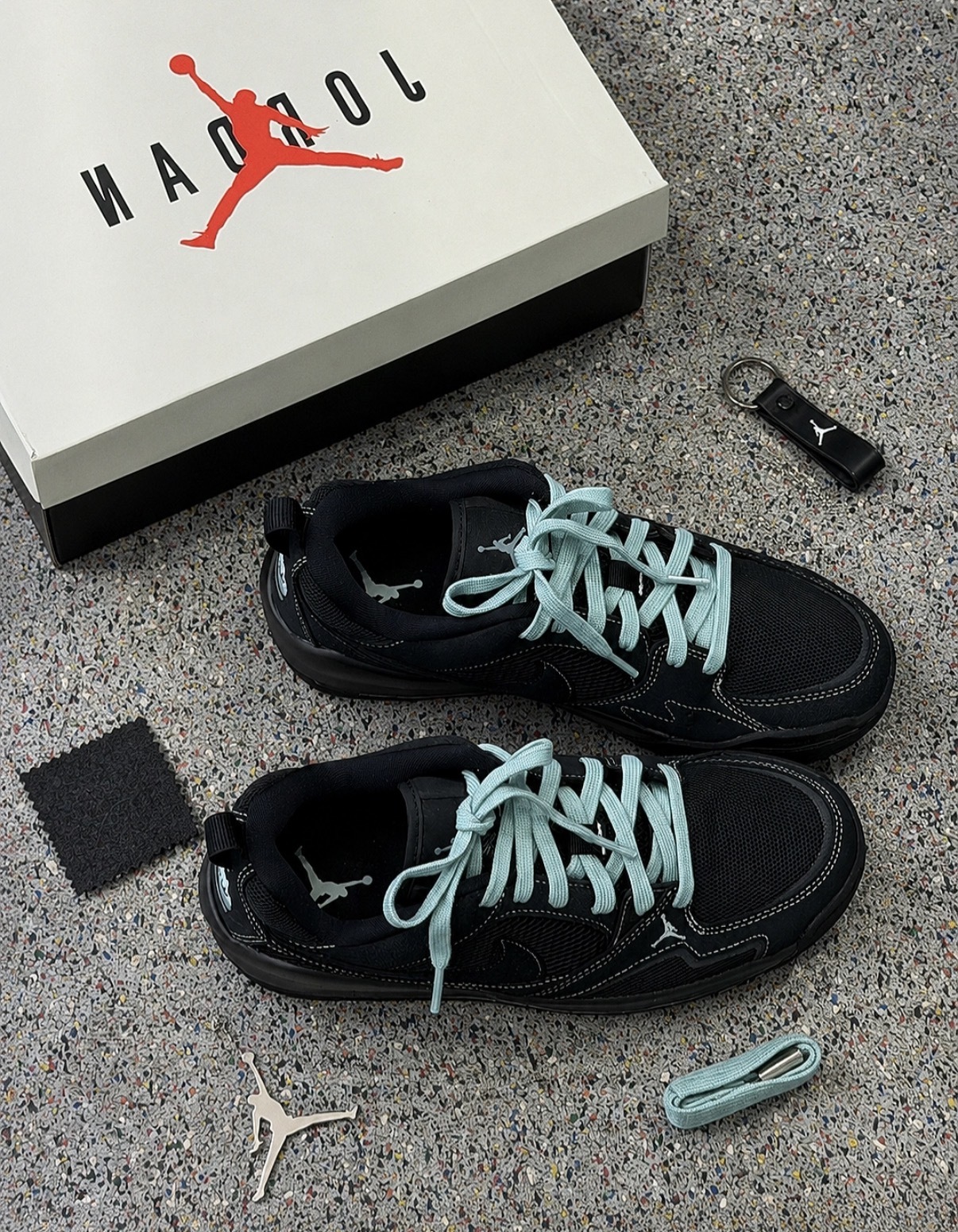 男鞋 NIKE JORDAN CMFT ERA 黑綠 透氣 緩震 麂皮 運動鞋【IV3216-001】