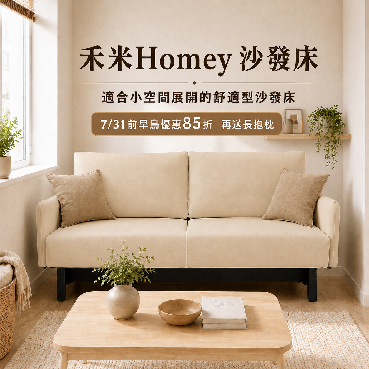 禾米 Homey 沙發床
