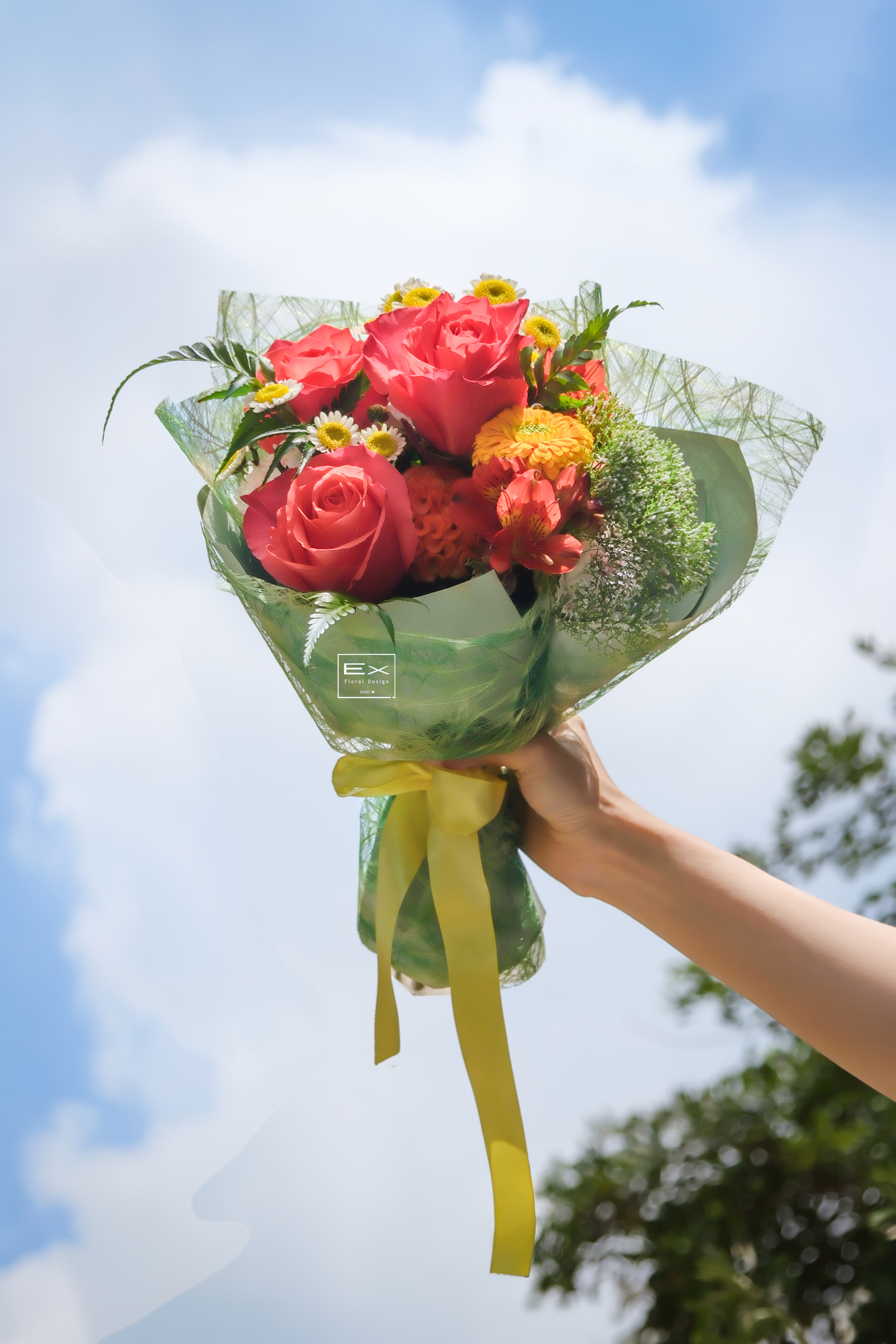 盛夏水果茶 - 夏日花禮推薦 鮮花束 Fresh Bouquet