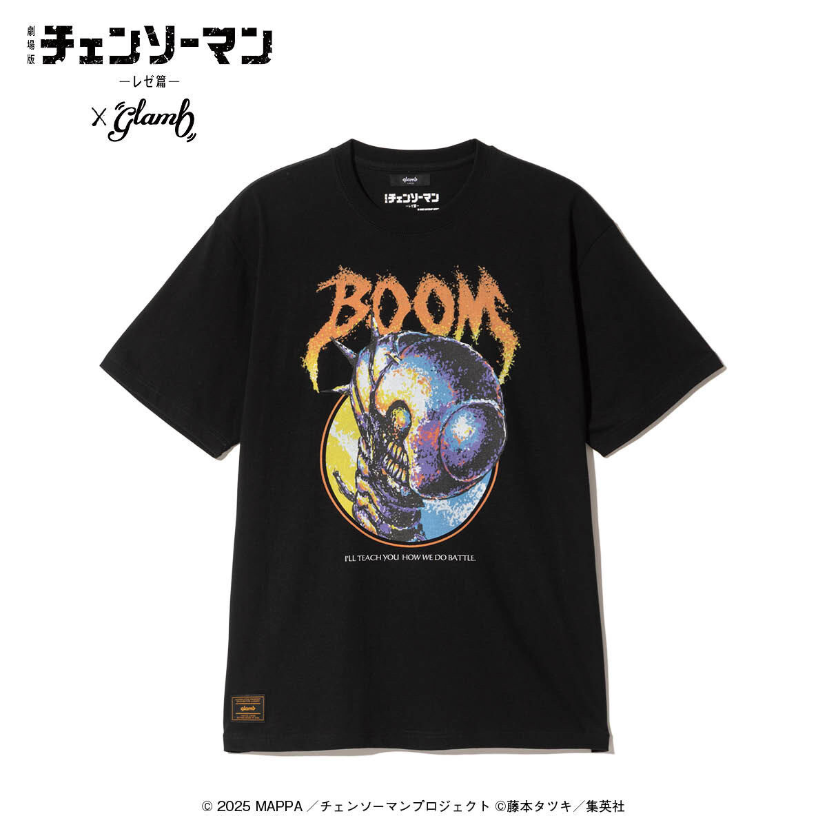 253824 Pbandai 預訂 2026/9月 劇場版『チェンソーマン レゼ篇』×glamb Bomb T-Shirt