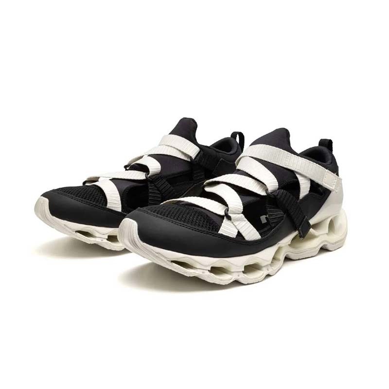 Mizuno Wave Prophecy Strap 美津濃 解構簍空 休閒鞋 黑白色 男鞋 D1GA251901 [台灣現貨]