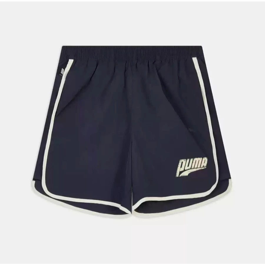 PUMA 短褲 EASY MILES 韓國 流行系列 深藍 6吋 短風褲 女 63629616