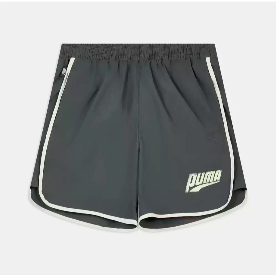 PUMA 短褲 EASY MILES 韓國 流行系列 灰色 6吋 短風褲 女 63629677
