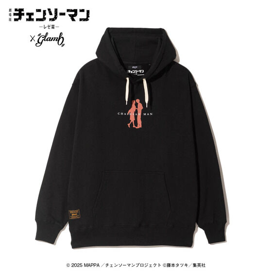 253831 Pbandai 預訂 2026/9月 劇場版『チェンソーマン レゼ篇』×glamb Denji ＆ Makima Hoodie