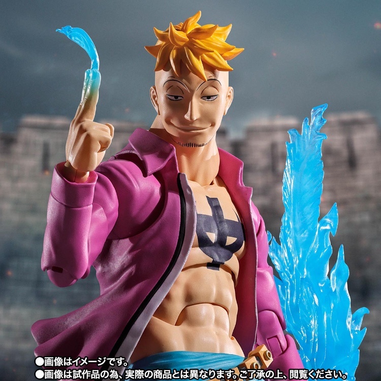 萬代 SHF 馬可 馬林福特頂上決戰 航海王 可動完成品
