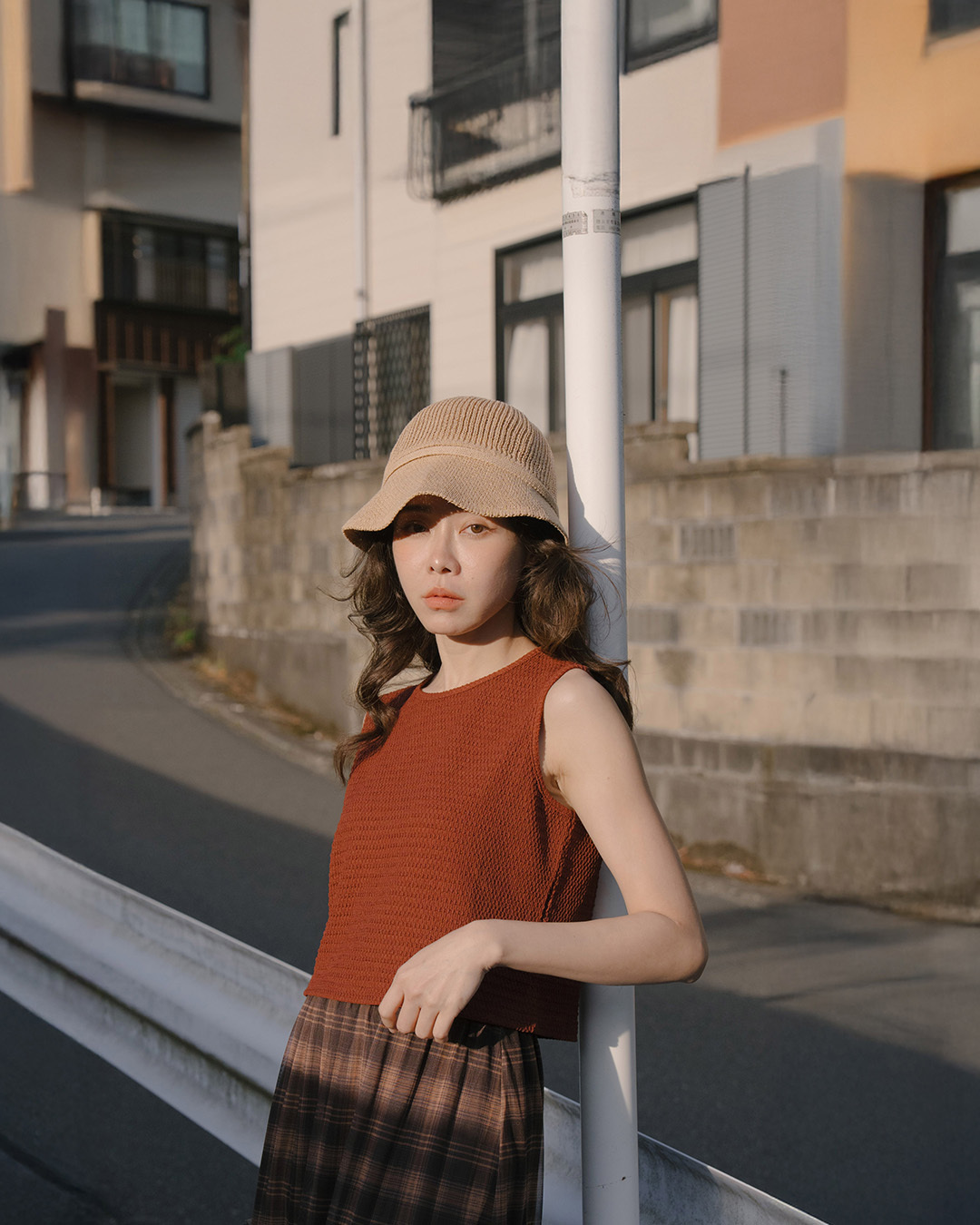 Simple tie-up woven brim sun hat, available in two colors.【07021002】in stock+pre-order