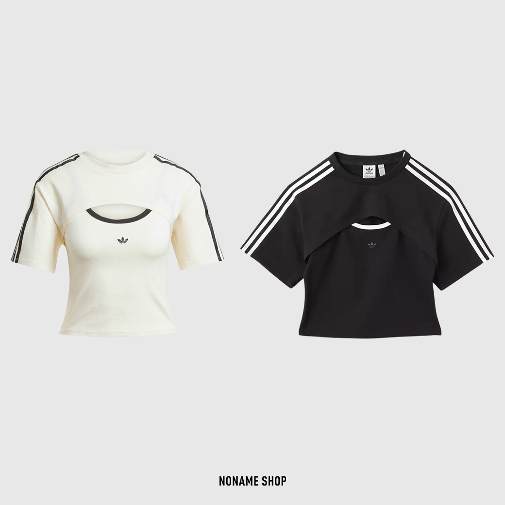 ADIDAS ORIGINALS Cali Tee Cutout 兩件式 短袖+背心 修身 圓領 短袖 兩色 (女款)