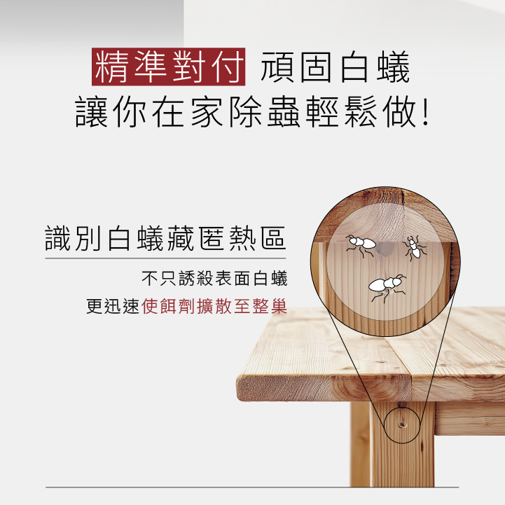 識別白蟻藏匿熱區