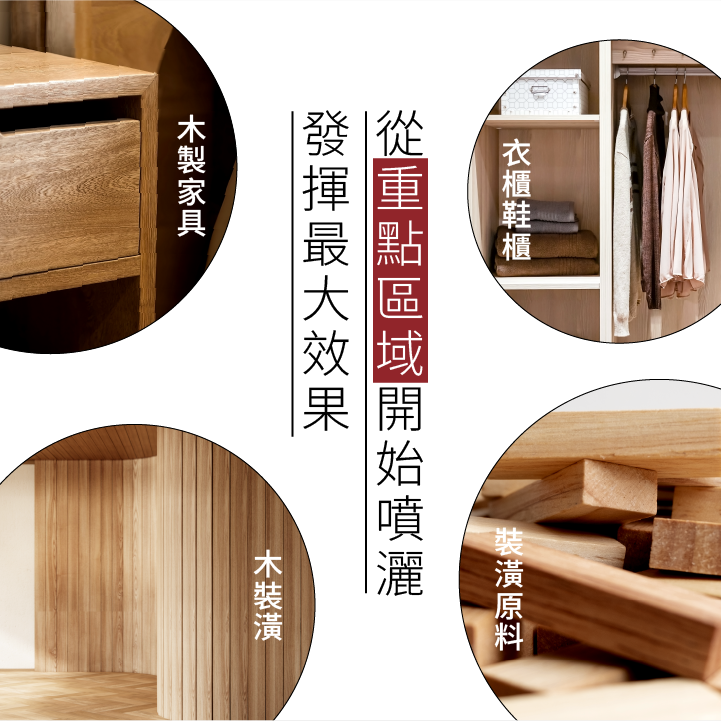 白蟻防護從重點區域開始噴灑