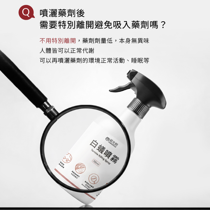 白蟻噴霧購買前常見問題下