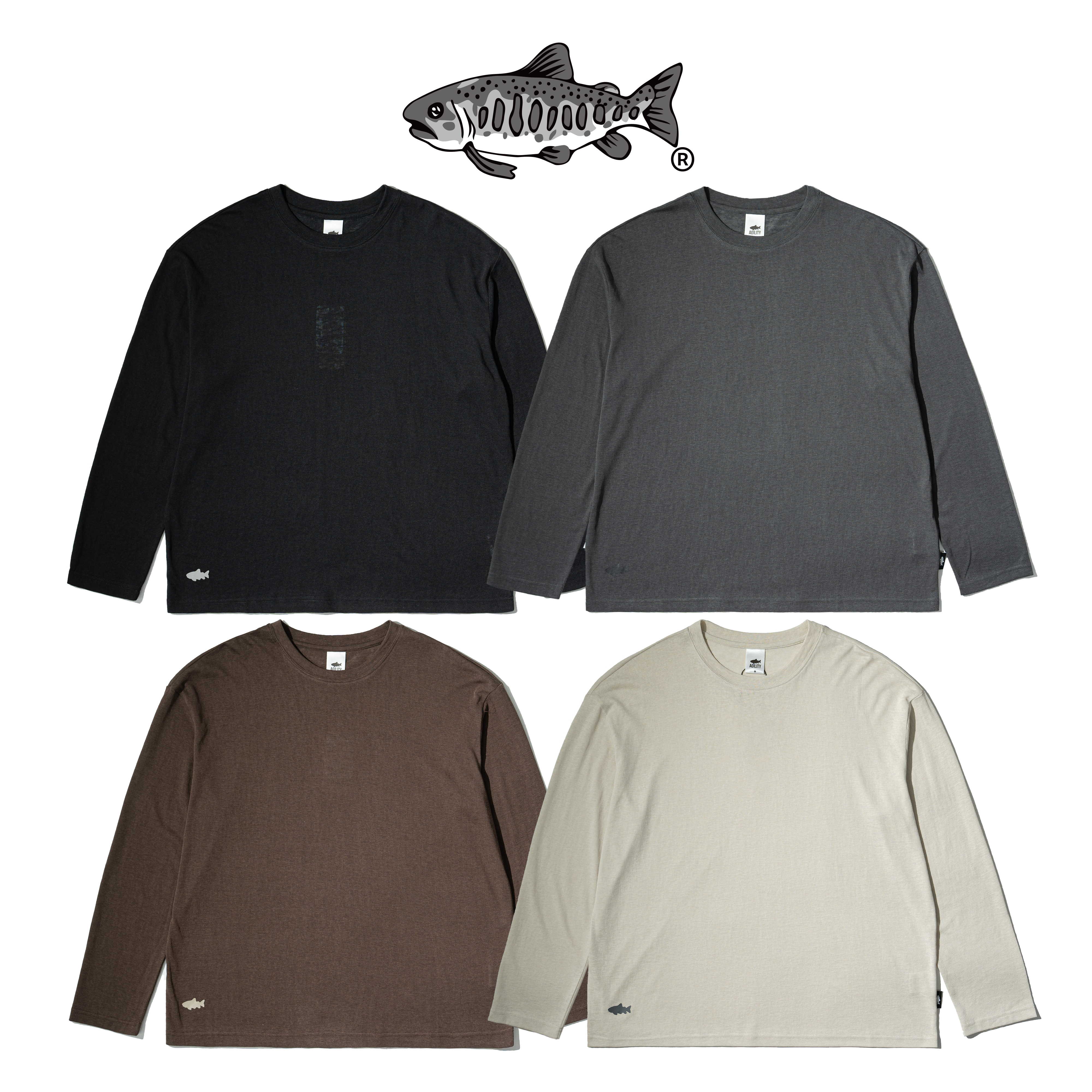 AGILITY Lyocell Easy LS Tee 天絲涼感 長袖上衣 [LT1]