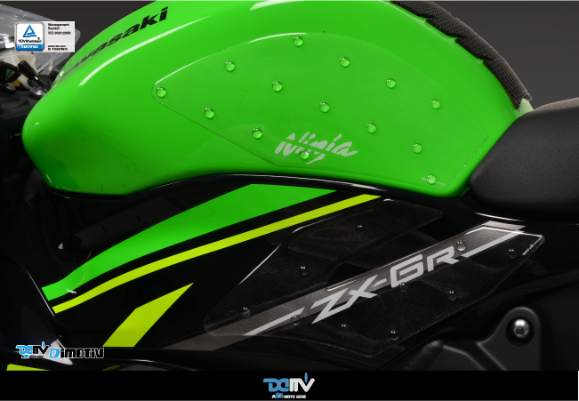 【 DIMOTIV】KAWASAKI ZX-6R 19-26 油箱兩側止滑貼組