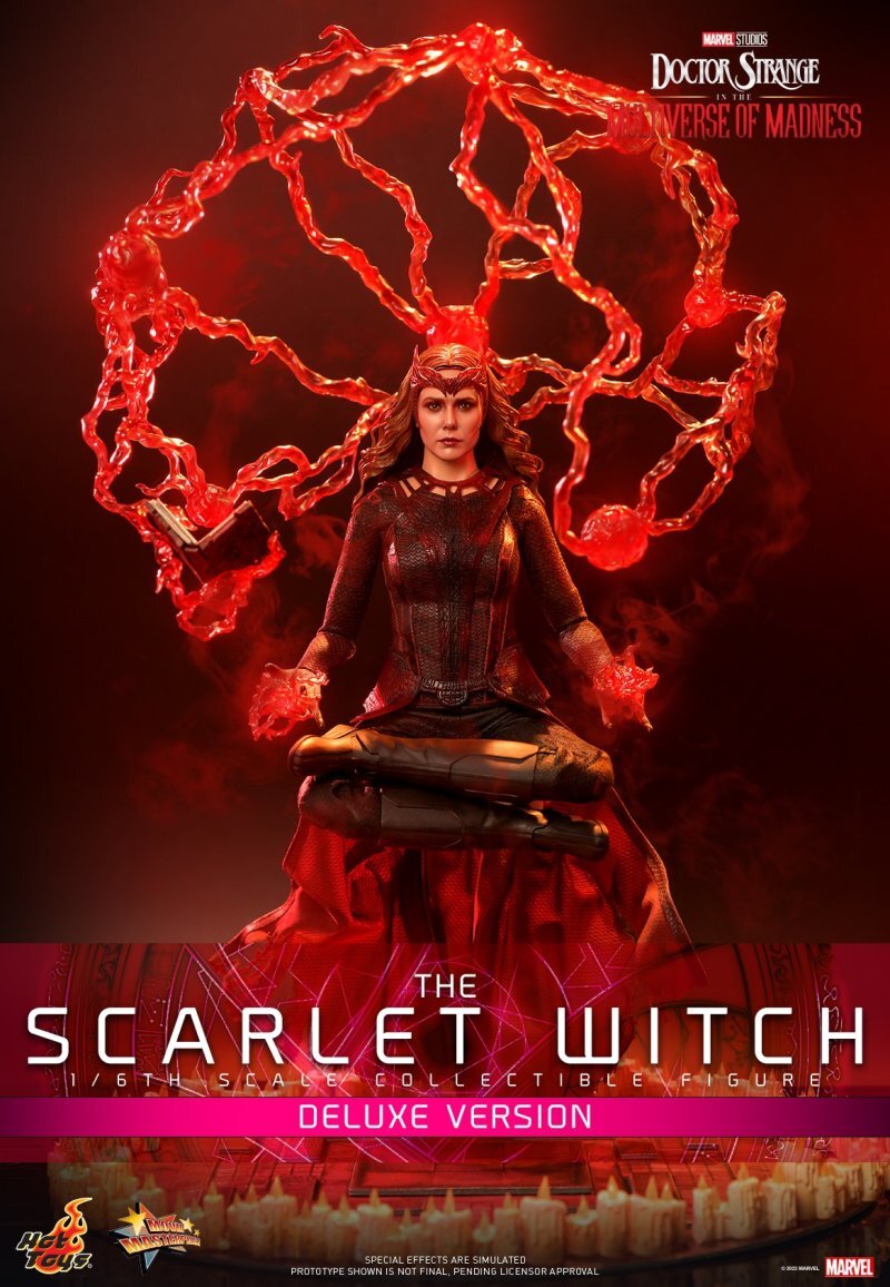 野獸國 代理版 Hot Toys MMS653 奇異博士2 失控多重宇宙 緋紅女巫 豪華版