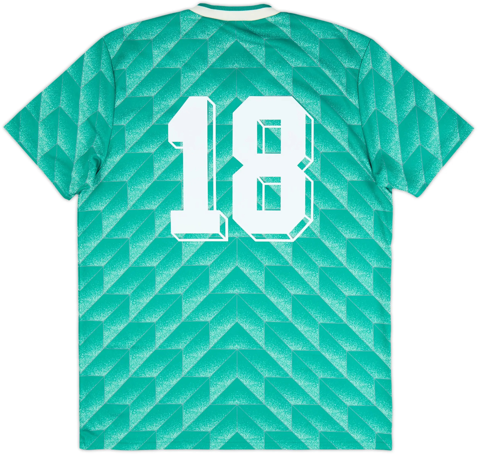1990 Germany Retro Away Shirt with Number