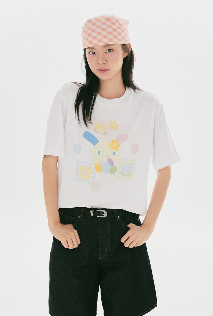 <第二批預購> 🇰🇷韓國 SPAO x 花小兔經典短袖上衣