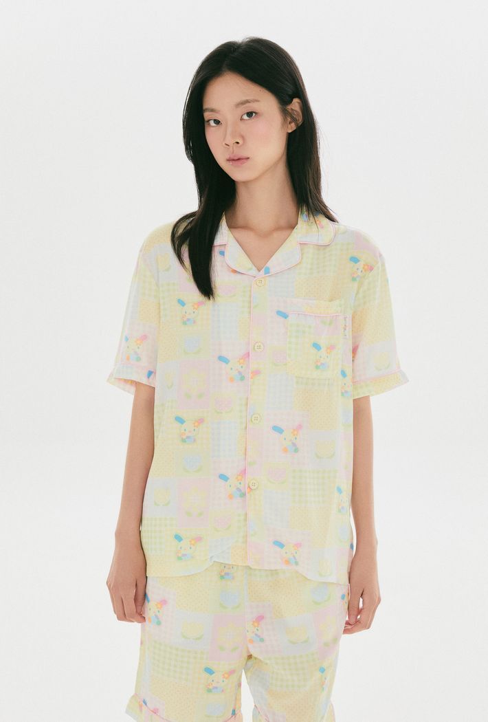 <第二批預購>🇰🇷韓國 SPAO x 花小兔 短袖睡衣套裝