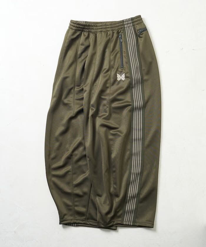 Needles HD track pant 黑魂長褲 寬版