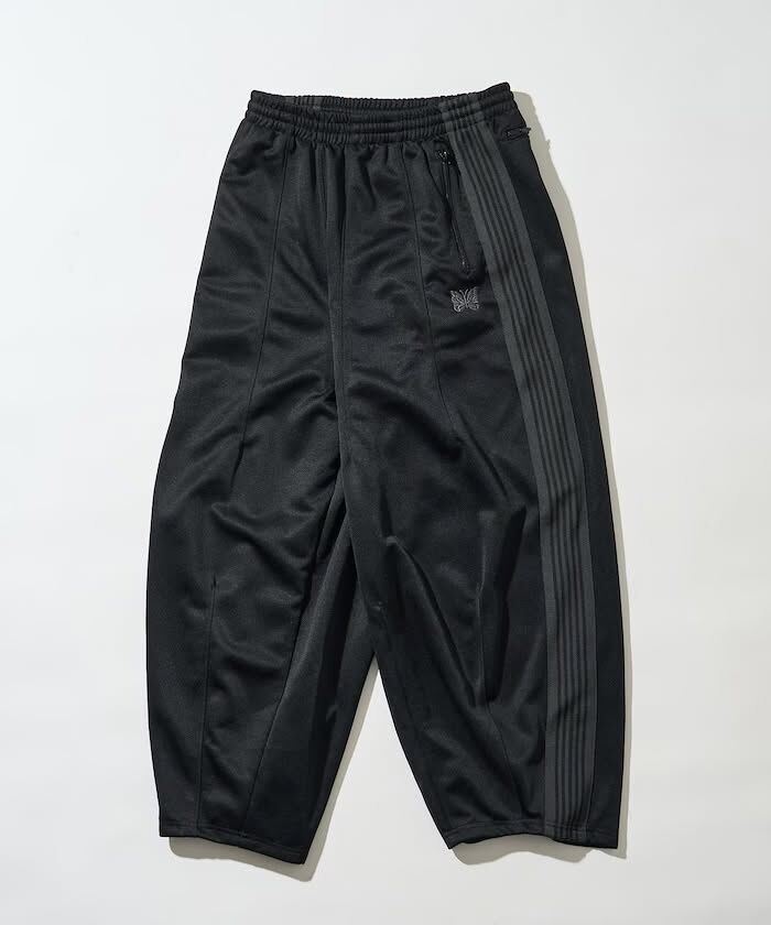 Needles HD track pant 黑魂長褲 寬版