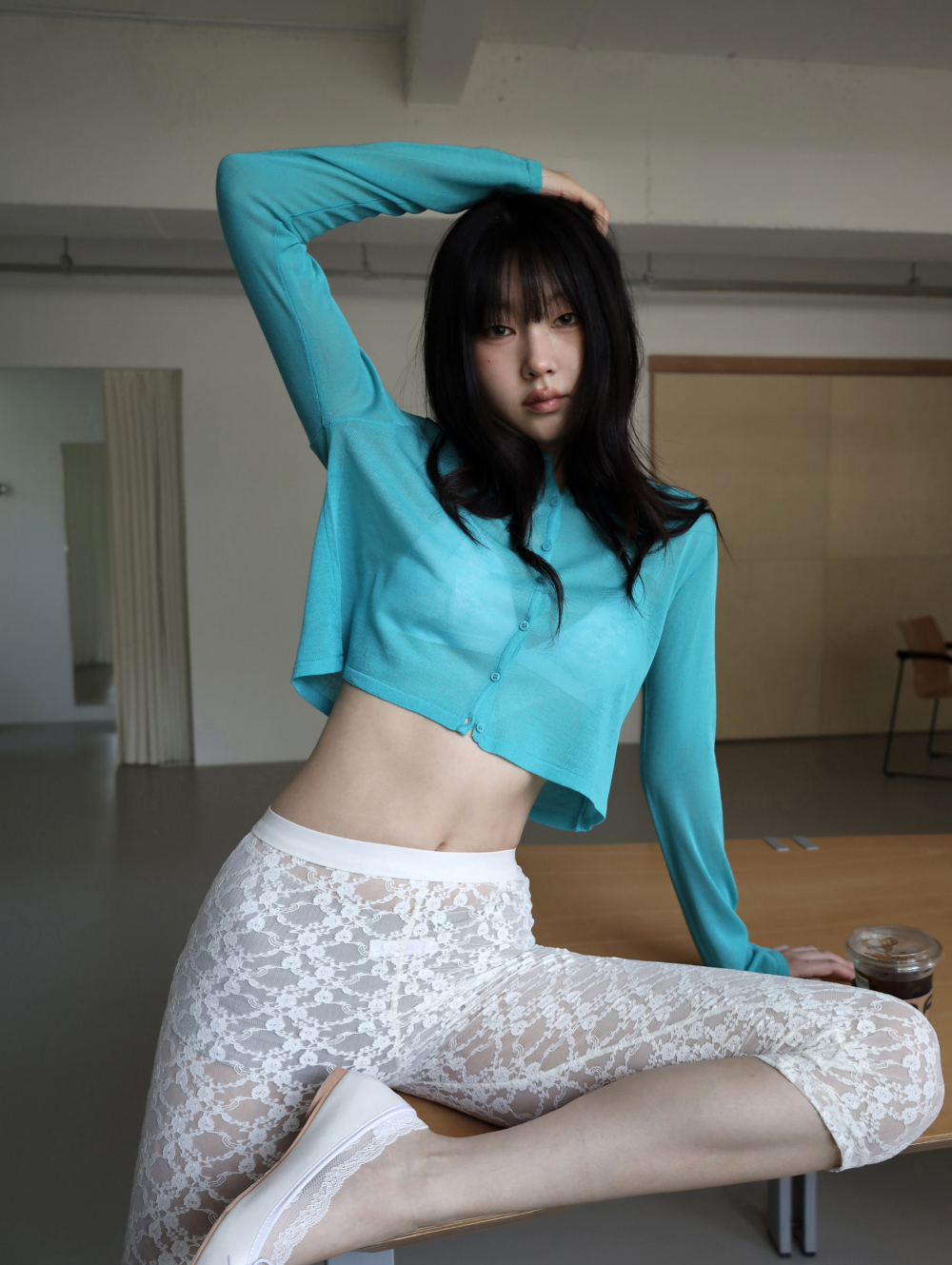 Lace  legging