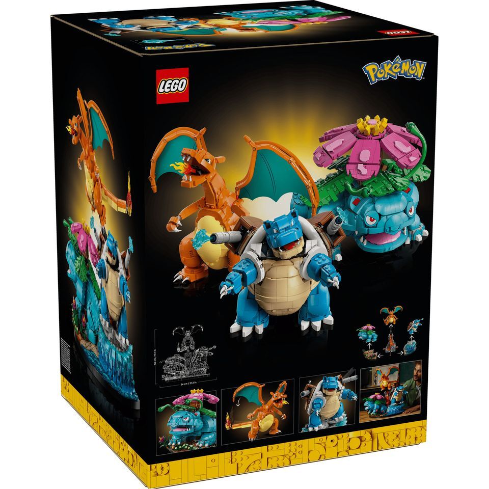 メイさんの台湾展のかご LEGO 72153 御三家妙蛙花、噴火龍和水箭龜LEGO® Pokémon™系列