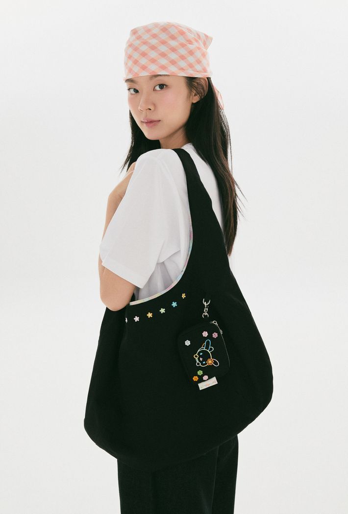 <第二批預購> 🇰🇷韓國 SPAO x 花小兔 雙面肩背包