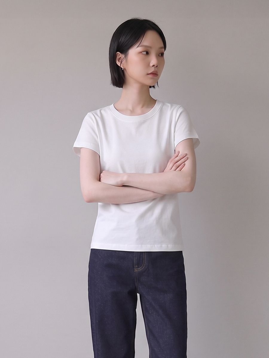修身彈力棉TEE
