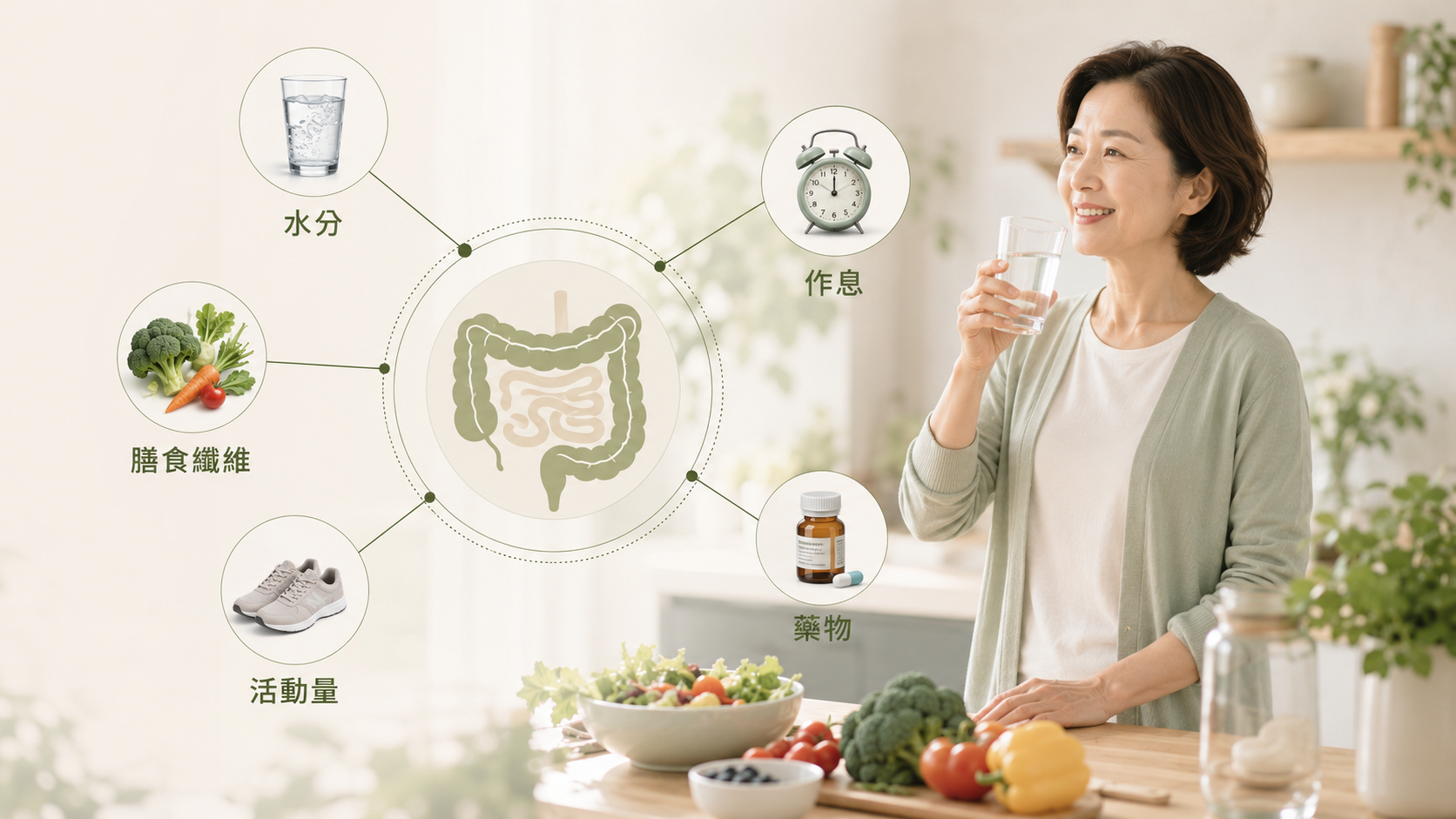 維持腸道健康習慣