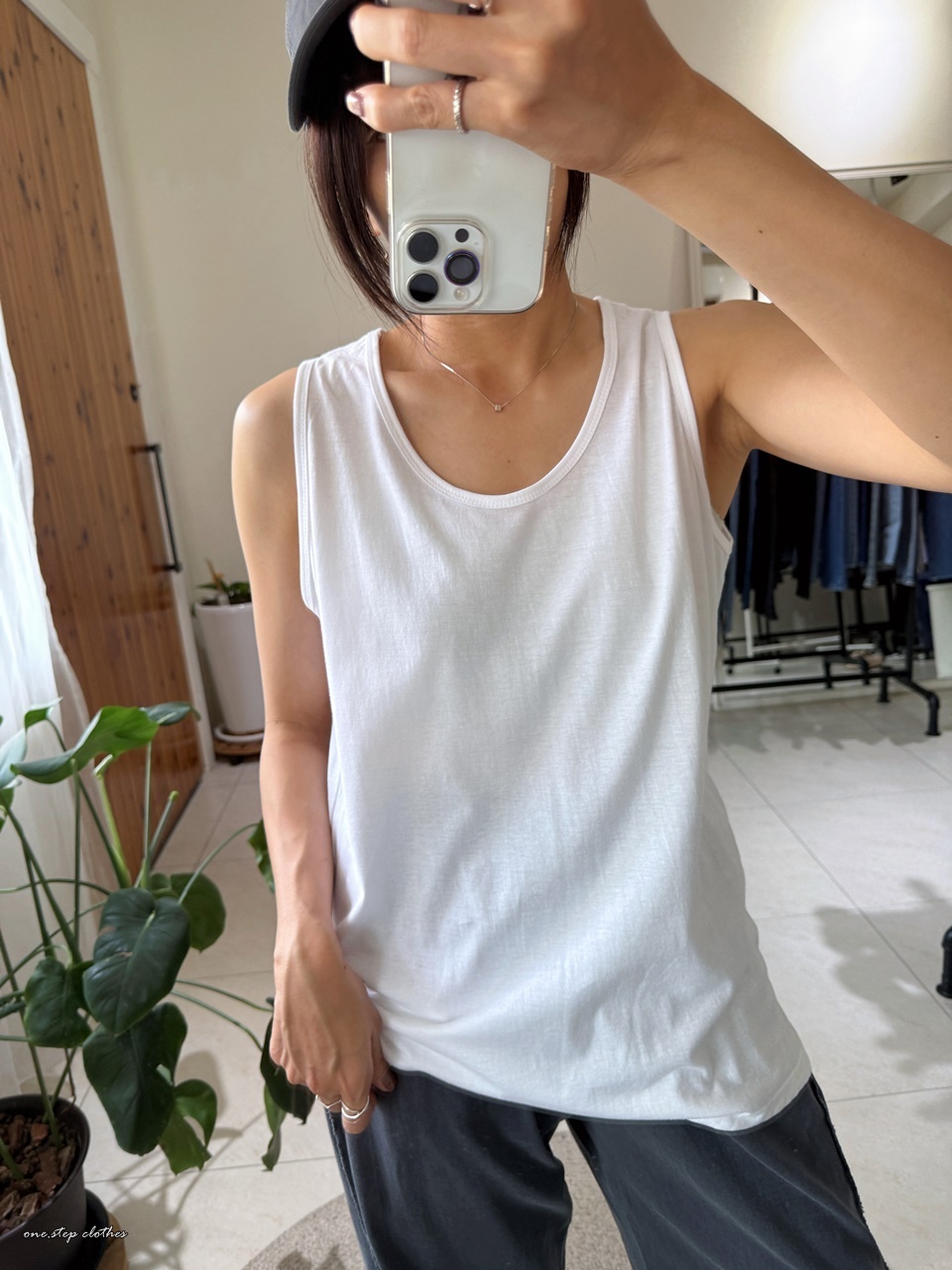正韓百搭外穿也OK寬鬆背心