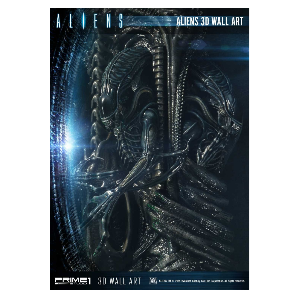 Prime 1 Studio 異形 Aliens 3D Wall Art