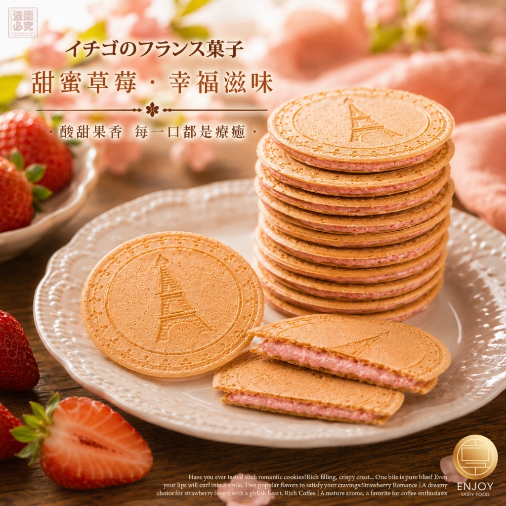 (預購商品) 美味享食 月滿團圓法蘭酥禮盒