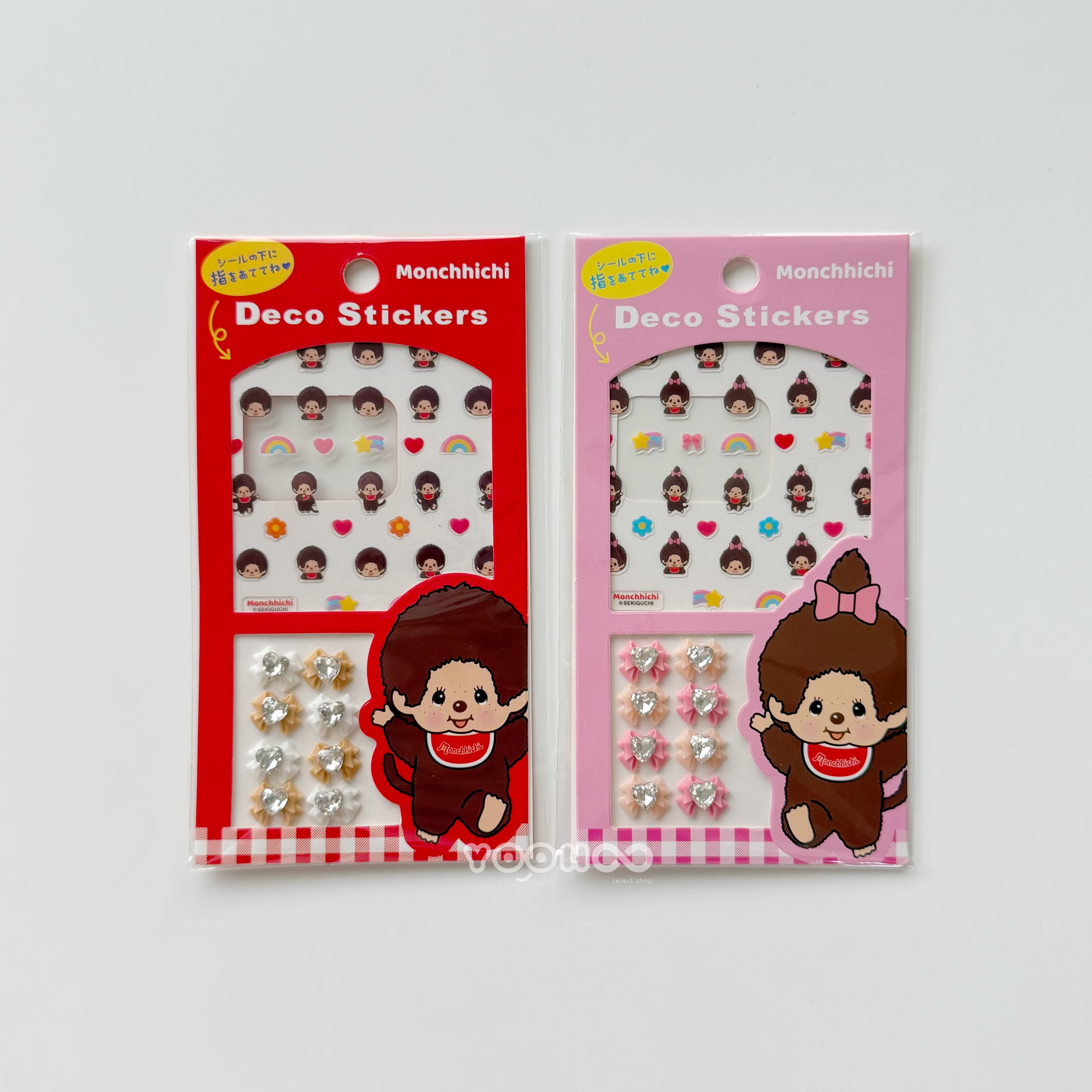 現貨┃Monchhichi 夢奇奇 蒙奇奇 指甲貼 手機貼紙 貼紙