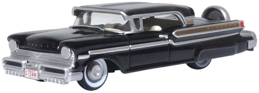 Oxford 87MT57005 HO規 1957 年 Mercury Montclair（燕尾服黑）