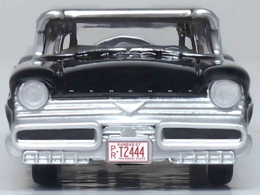 Oxford 87MT57005 HO規 1957 年 Mercury Montclair（燕尾服黑）