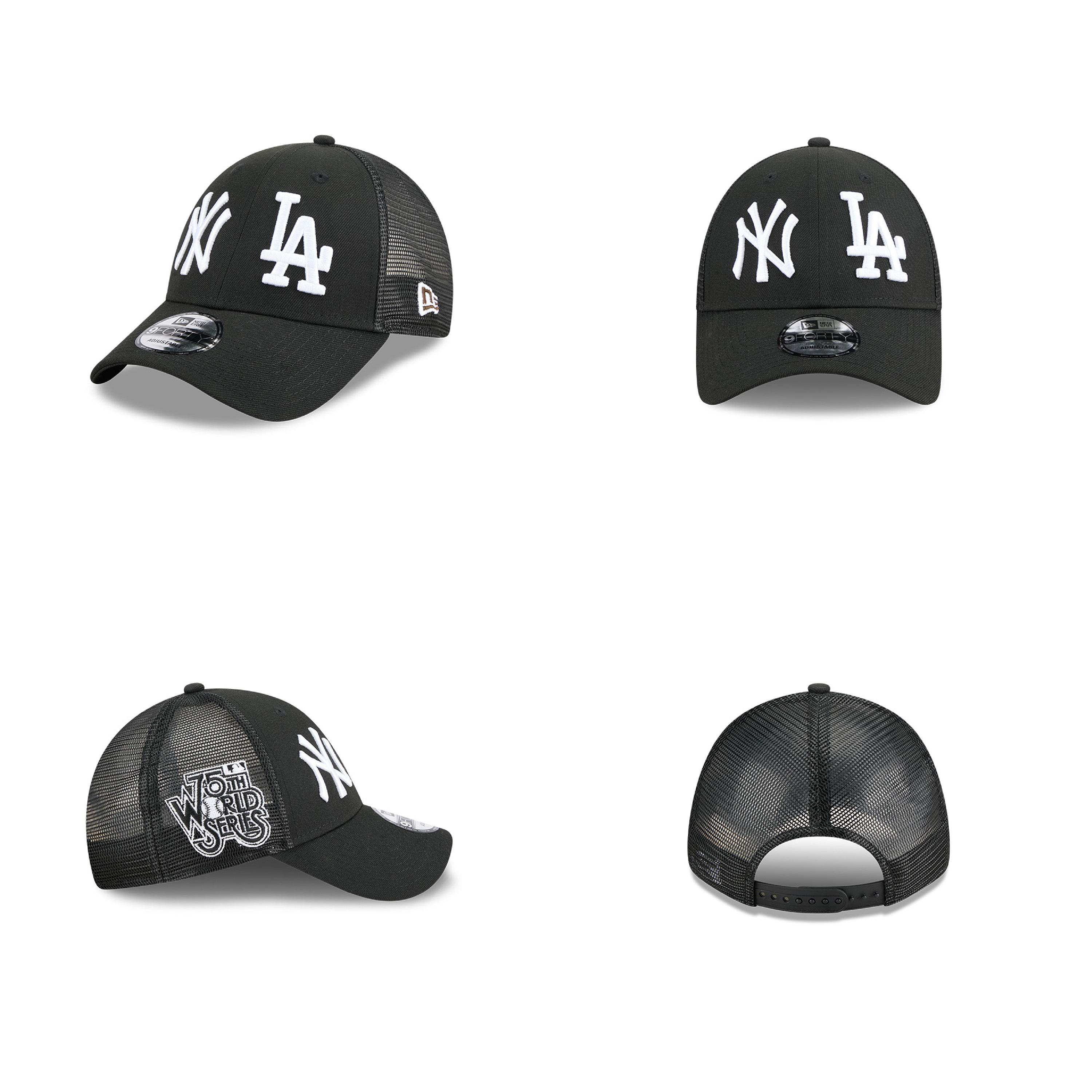 New Era 940 MLB Two Team 洋基&道奇 棒球帽
