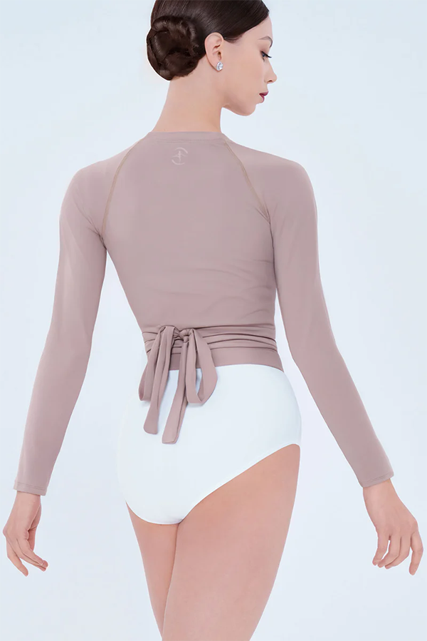 法國 WearMoi【WM-LILO 水蜜桃絲布料繫帶外套】