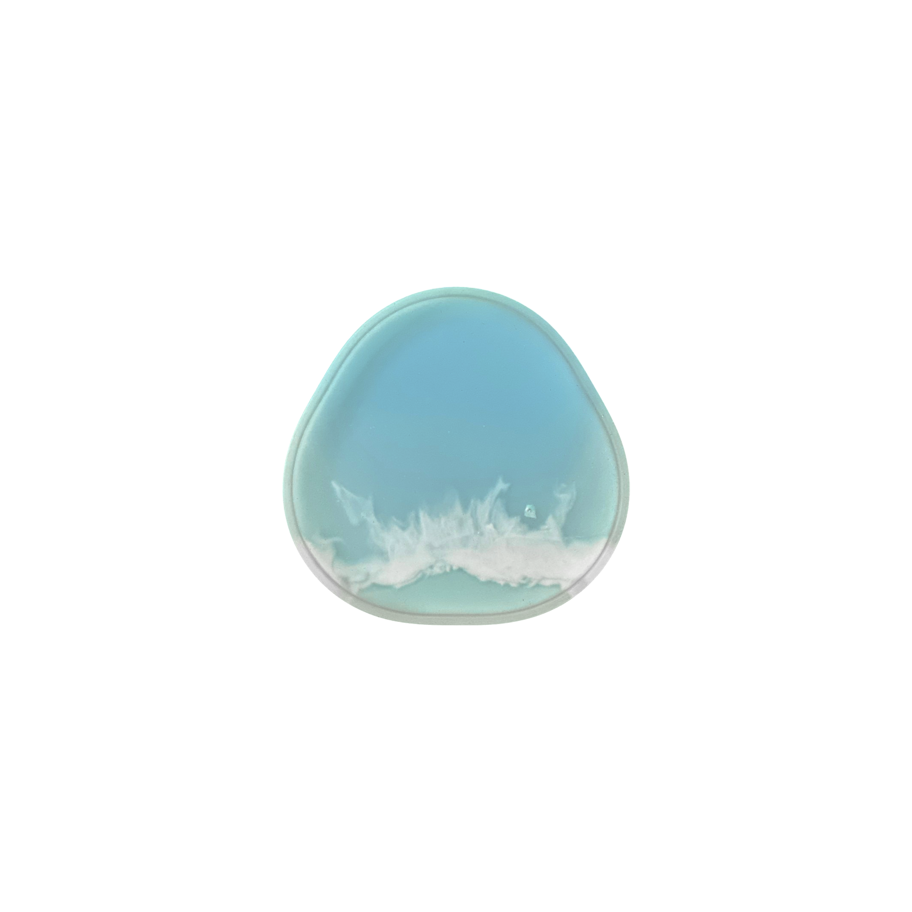 海洋系列 霧三角杯墊