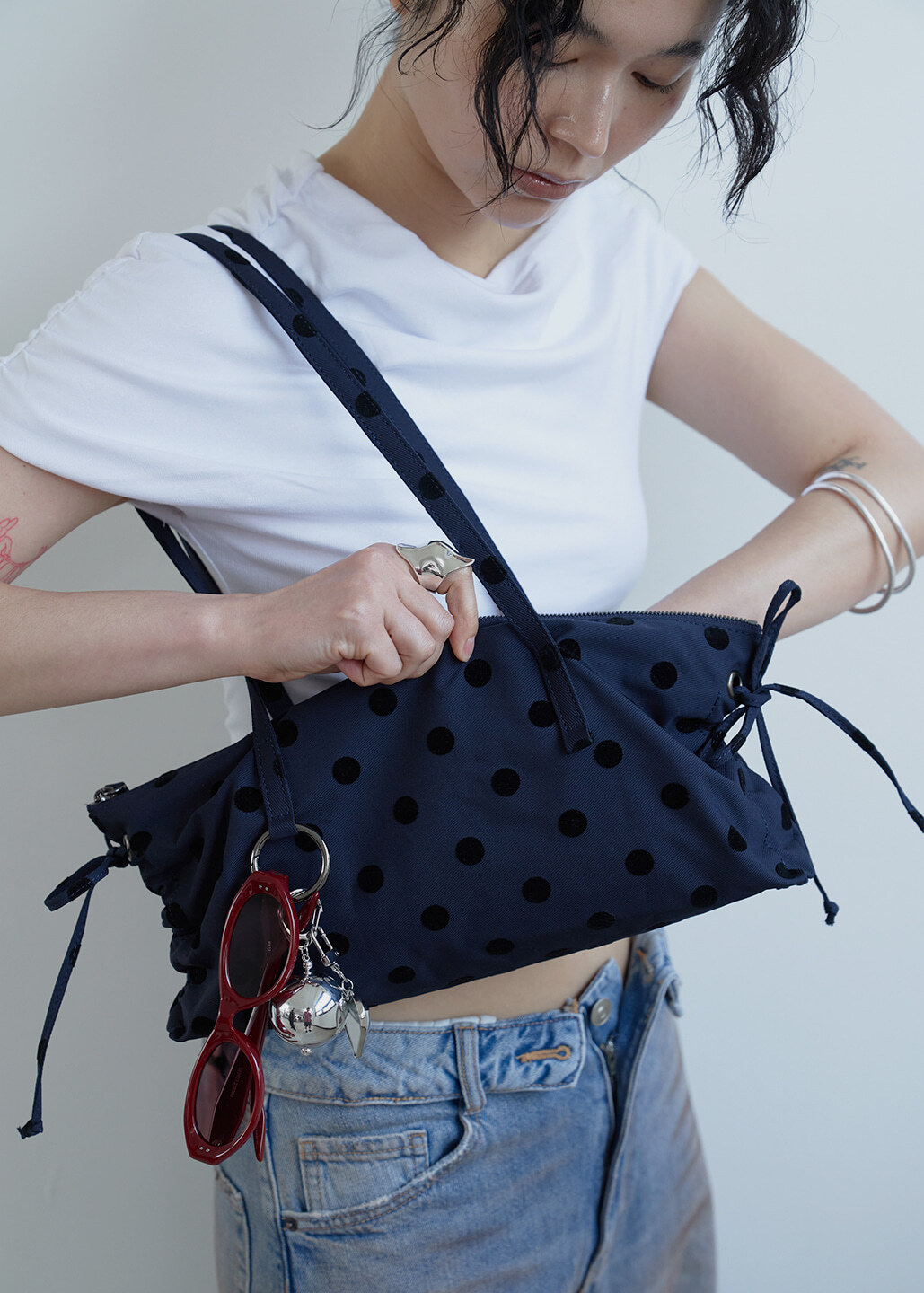 Kwani Rufflee Dottie Bag Small