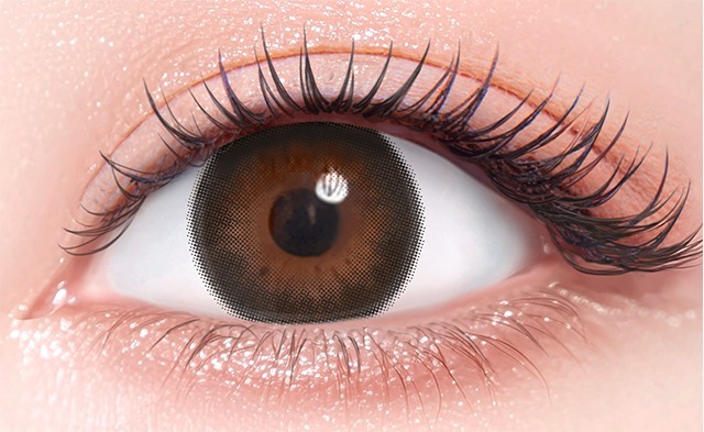 Flurry by colors 1 month Color Contact Lens 每月即棄有色隱形眼鏡(1Month)(3片裝) Tulle Black
