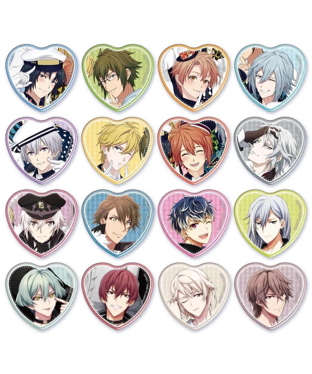 預購-『IDOLiSH7 - 偶像星願 -』集換式心形徽章 B's-LOG Collection BOX販售【日本進口精品】