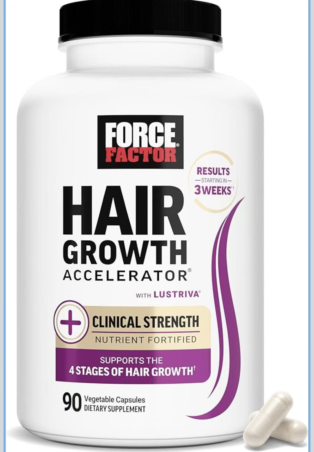 【直播】Force Factor  LX070113超級生髮精華 90粒