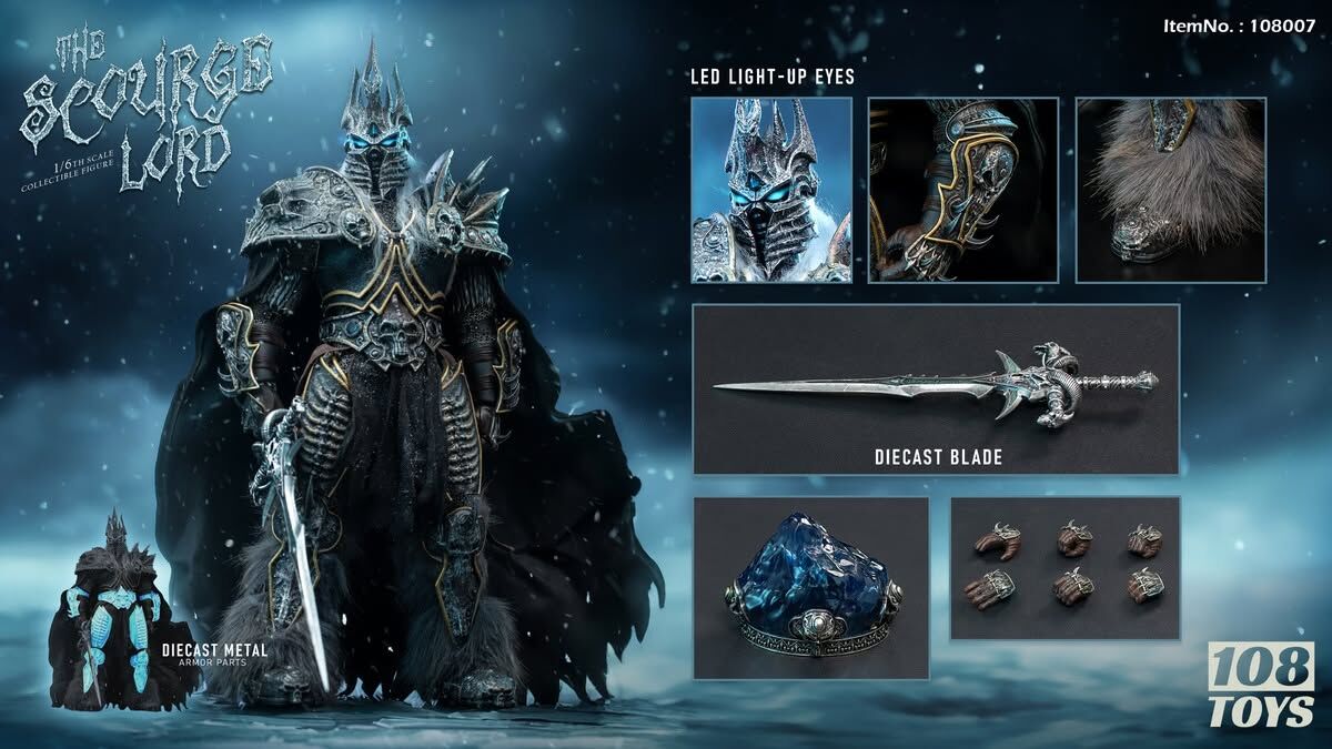 108Toys 108007 1/6 Frozen Demon King figure（現貨）