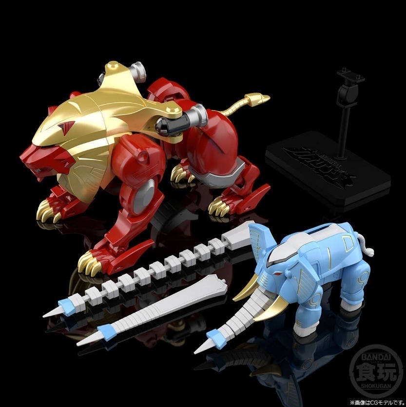 [PRE-ORDER] [SHOKUGAN MODELING PROJECT] HYAKUJU GATTAI GAOLION & GAOELEPHANT